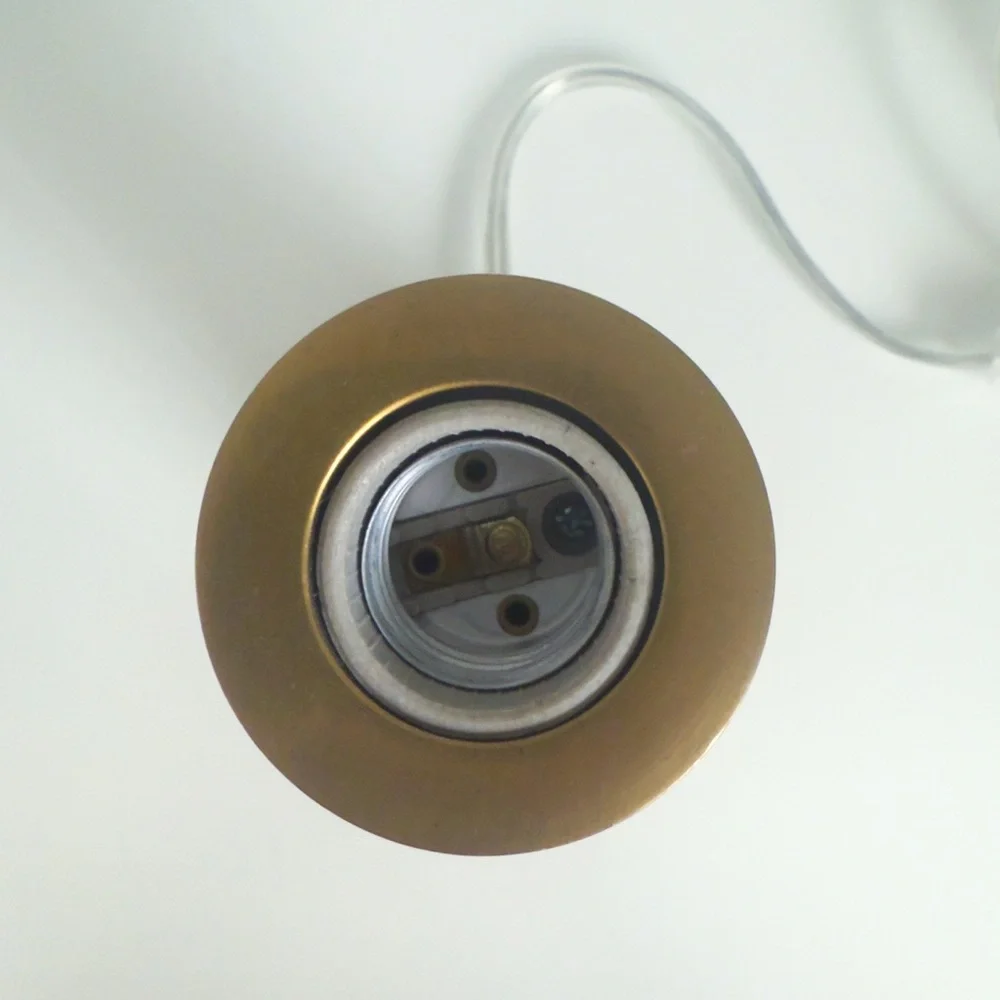 West Elm light metal pressed